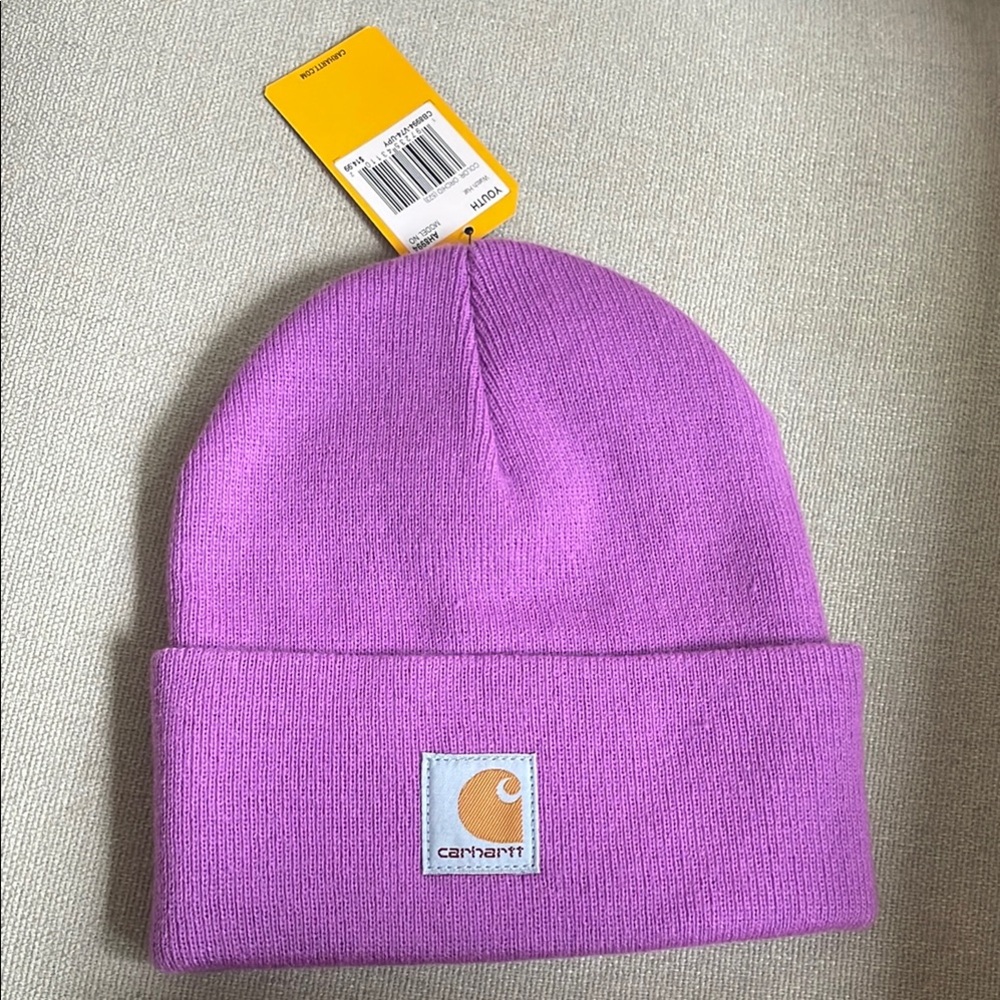 Carhartt Watch Hat youth size orchid